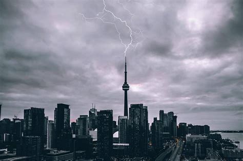 thunderstorm toronto today.